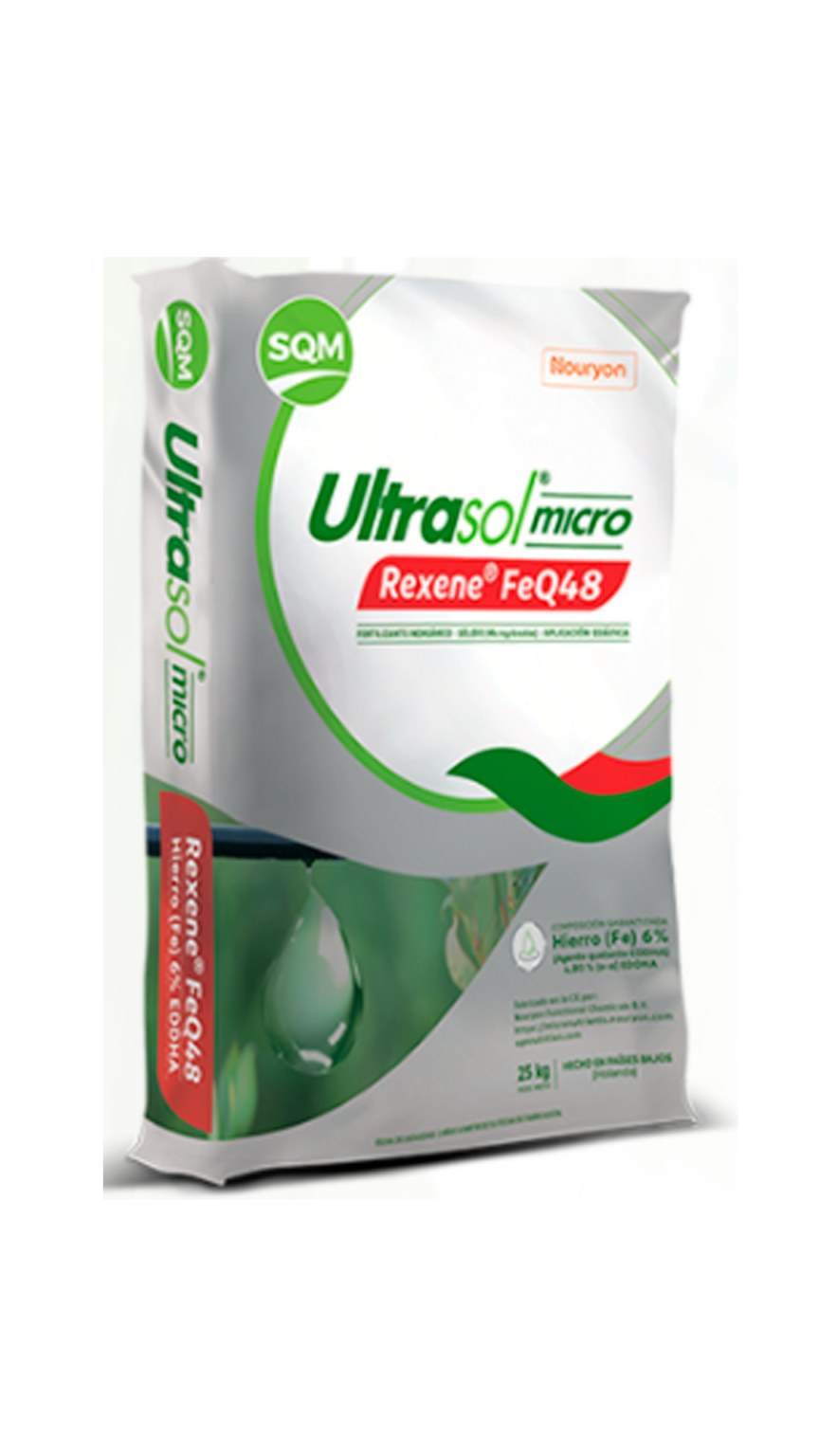 QUELATO DE HIERRO 6% - Ultrasol® micro Rexene® FeQ48 - Agrotiendas