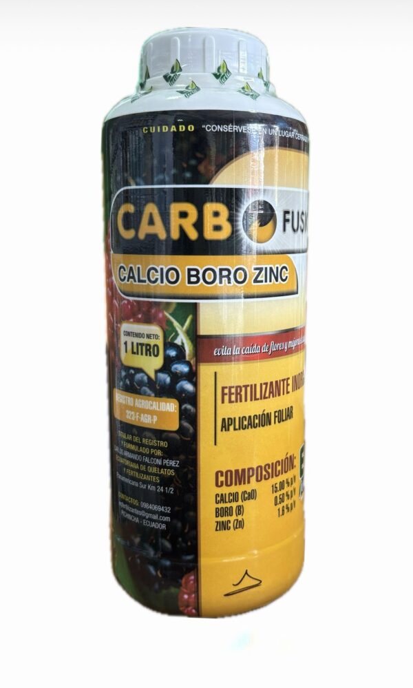 Carbo fusion calcio boro zinc